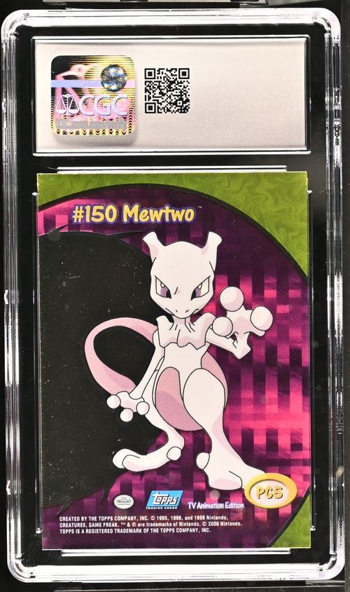 Summon Supply — Mewtwo Clear Card 2000 Pokemon Topps S2 PC5 CGC 10 – Official Pokemon TCG Product