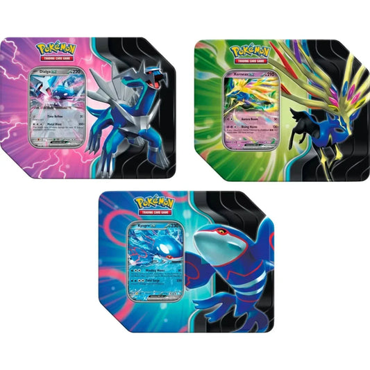 Summon Supply — Pokemon Scarlet & Violet Azure Legends 6 Tin Case – Official Pokemon TCG Product