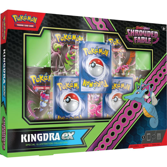 Summon Supply — Pokemon Scarlet & Violet Shrouded Fable Kingdra/Greninja EX Special Illustration Collection – Official Pokemon TCG Product