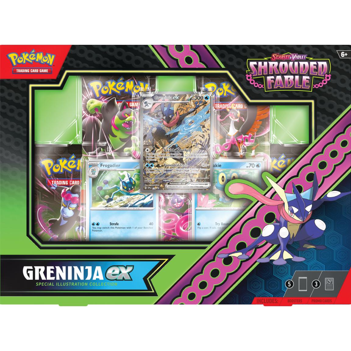 Summon Supply — Pokemon Scarlet & Violet Shrouded Fable Kingdra/Greninja EX Special Illustration Collection – Official Pokemon TCG Product