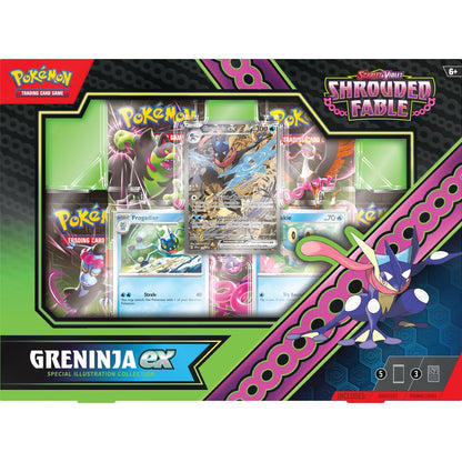 Summon Supply — Pokemon Scarlet & Violet Shrouded Fable Kingdra/Greninja EX Special Illustration Collection – Official Pokemon TCG Product