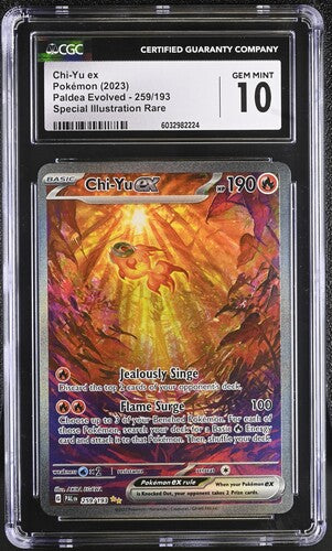 Summon Supply — Yu ex Pokemon Paldea Evolved Special Illustration Rare #259/193 CGC 10 – Official Pokemon TCG Product