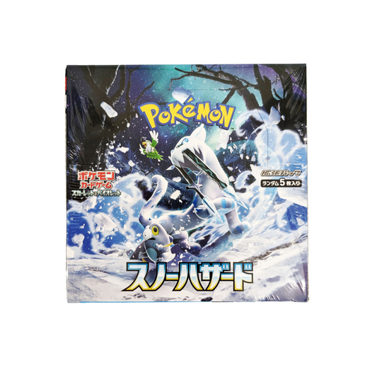 Summon Supply — Japanese Pokemon Scarlet & Violet Snow Hazard Booster Box – Rare & Exclusive Cards