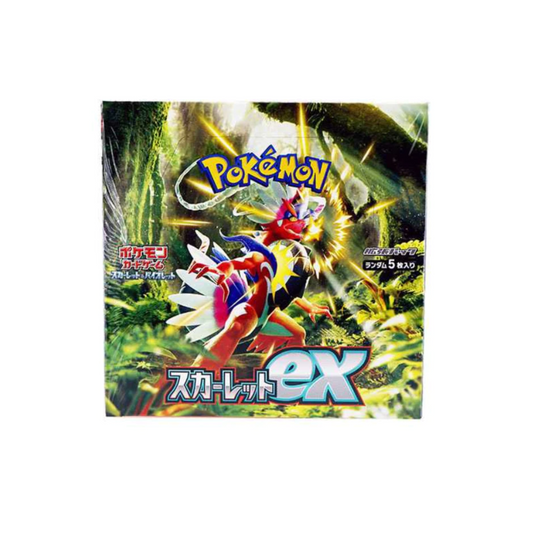 Summon Supply — Japanese Pokemon Scarlet & Violet Scarlet ex Booster Box – Rare & Exclusive Cards