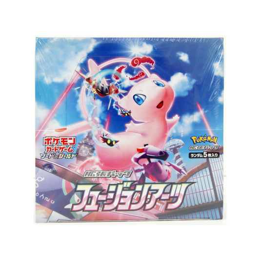 Summon Supply — Japanese Pokemon Sword & Shield Fusion Arts Booster Box – Rare & Exclusive Cards