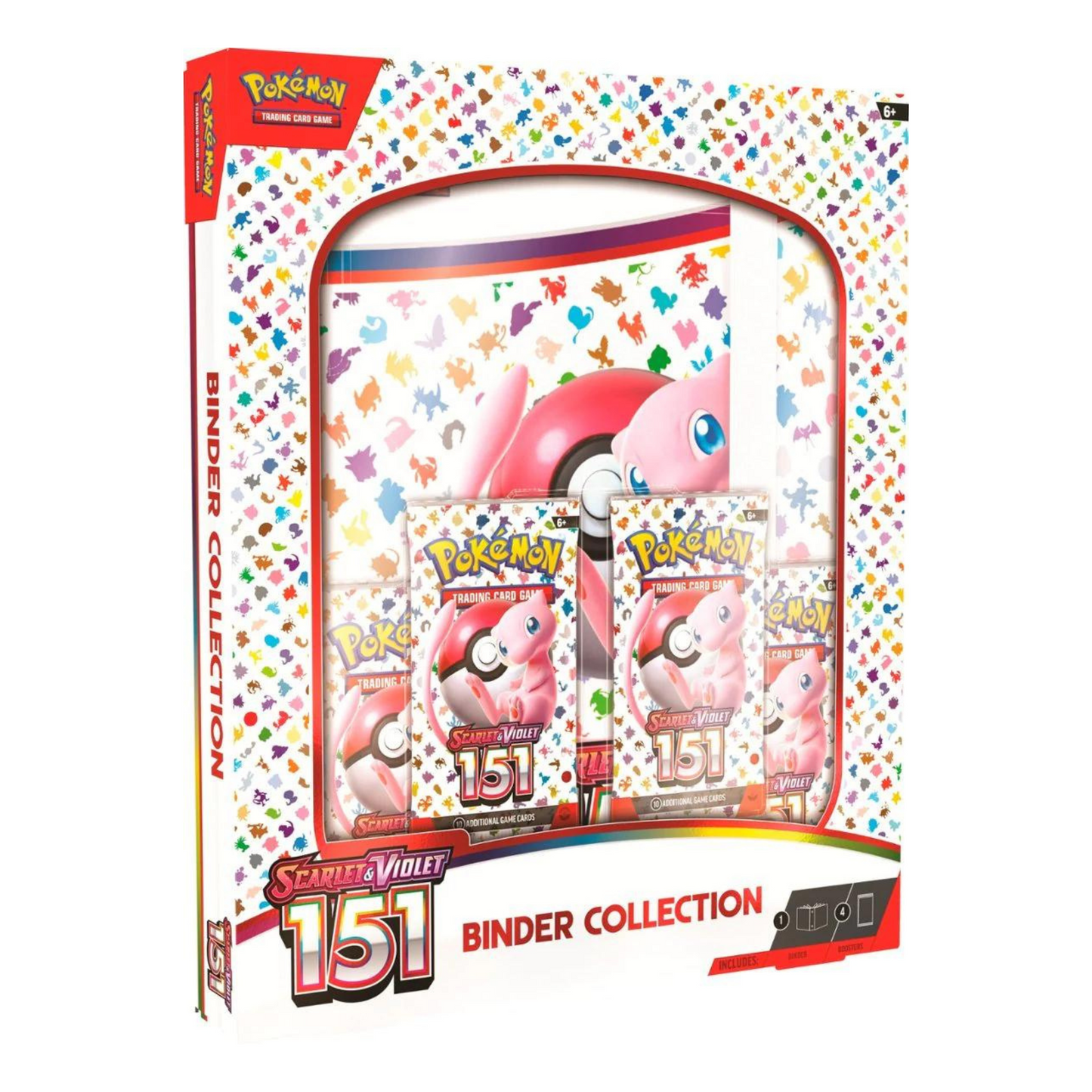 Summon Supply — Pokemon Scarlet & Violet 151 Binder Collection 6 Box Case – Official Pokemon TCG Product