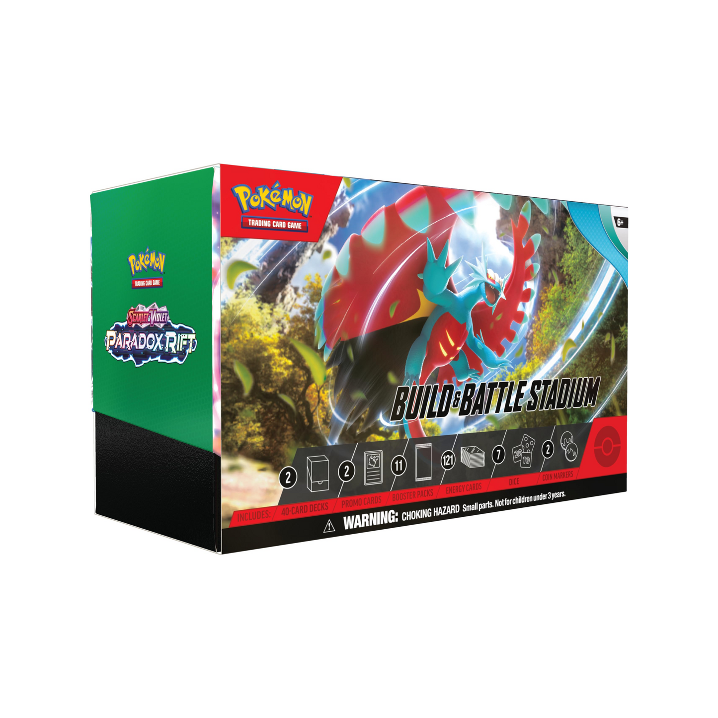 Summon Supply — Pokemon Scarlet & Violet Paradox Rift Build & Battle Stadium Box – Official Pokemon TCG Product