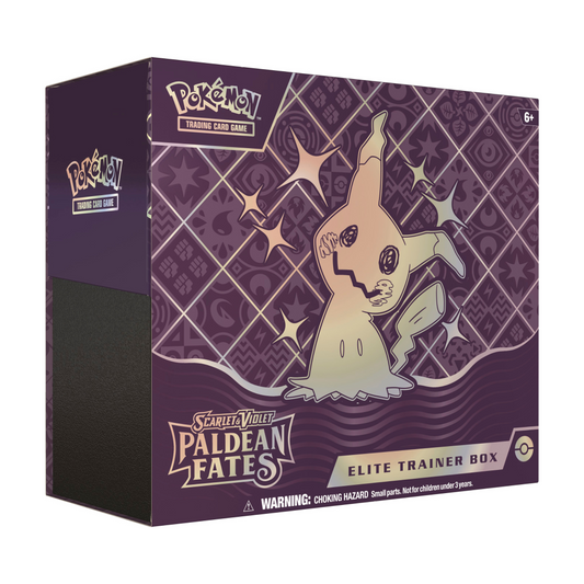 Summon Supply — Pokemon Scarlet & Violet Paldean Fates Elite Trainer Box – Complete Trainer Kit with Accessories