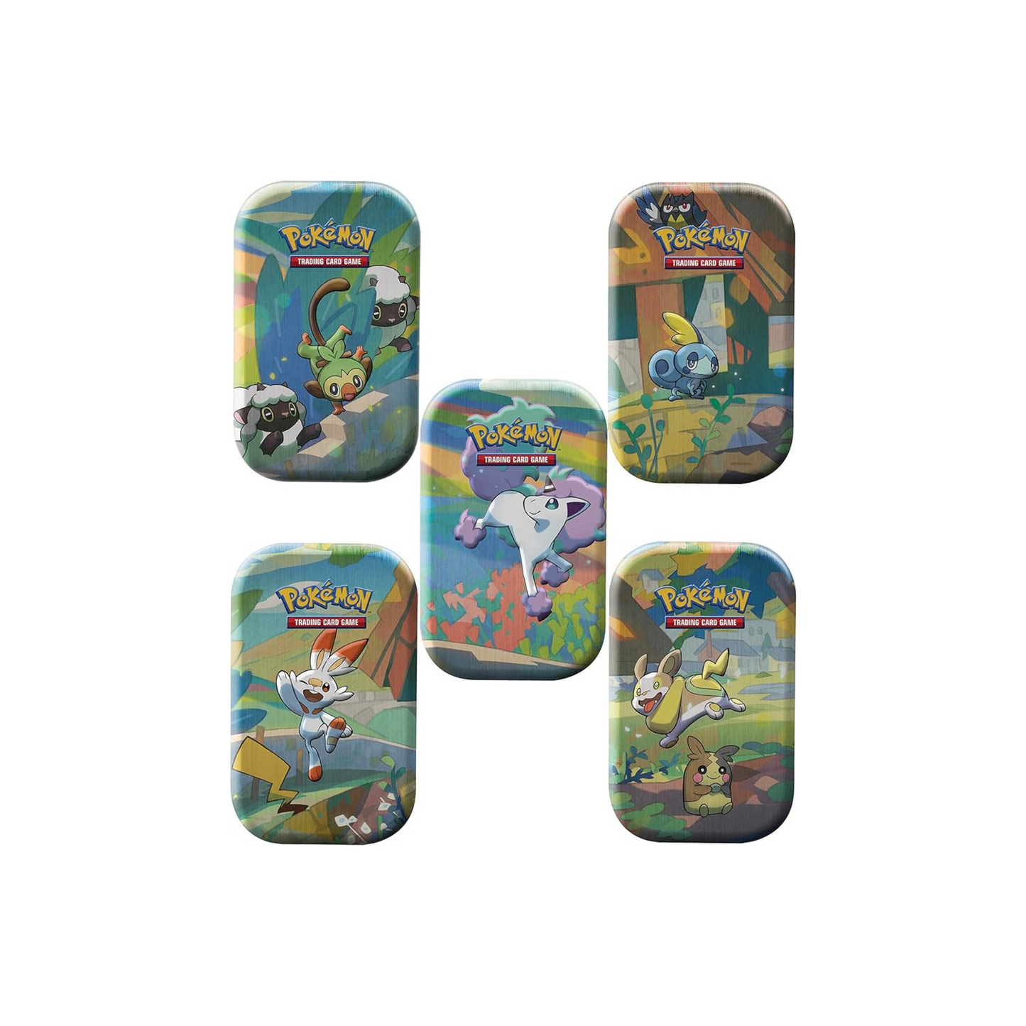 Summon Supply — Pokemon Galar Pals 10 Mini Tin Display – Official Pokemon TCG Product