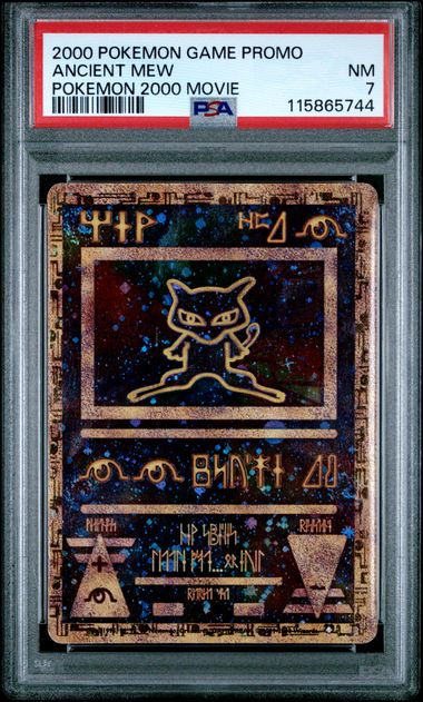 Summon Supply — Ancient Mew 2000 Pokemon Movie Promo PSA 7 – Official Pokemon TCG Product