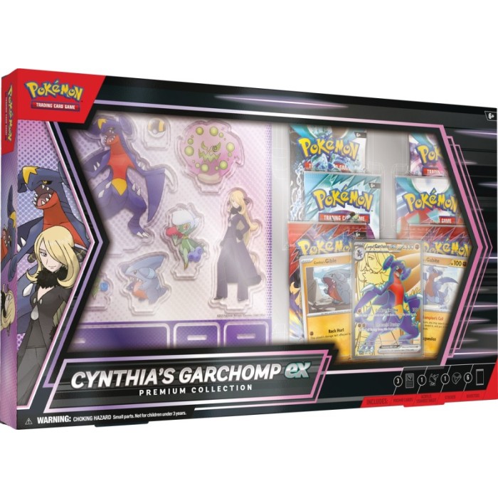 Summon Supply — Pokemon Cynthia's Garchomp EX Premium Collection Box – Official Pokemon TCG Product