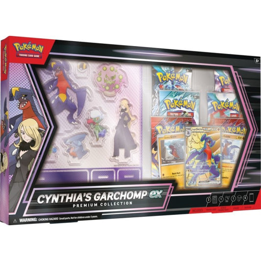 Summon Supply — Pokemon Cynthia's Garchomp EX Premium Collection Box – Official Pokemon TCG Product