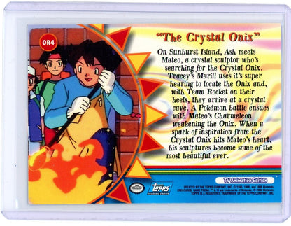 Summon Supply — The Crystal Onix Holo Pokemon TOPPS Orange Islands – Official Pokemon TCG Product