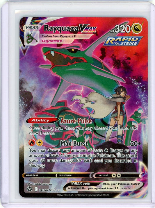 Summon Supply — Rayquaza Vmax Pokemon Silver Tempest Trainer Gallery #TG20/TG30 – Official Pokemon TCG Product