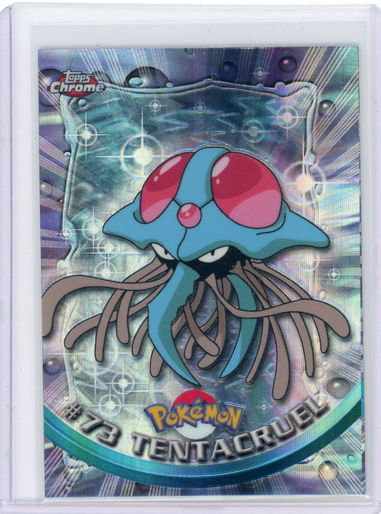 Summon Supply — Tentacruel 2000 Pokemon Topps Chrome Spectra Refractor #73 – Official Pokemon TCG Product
