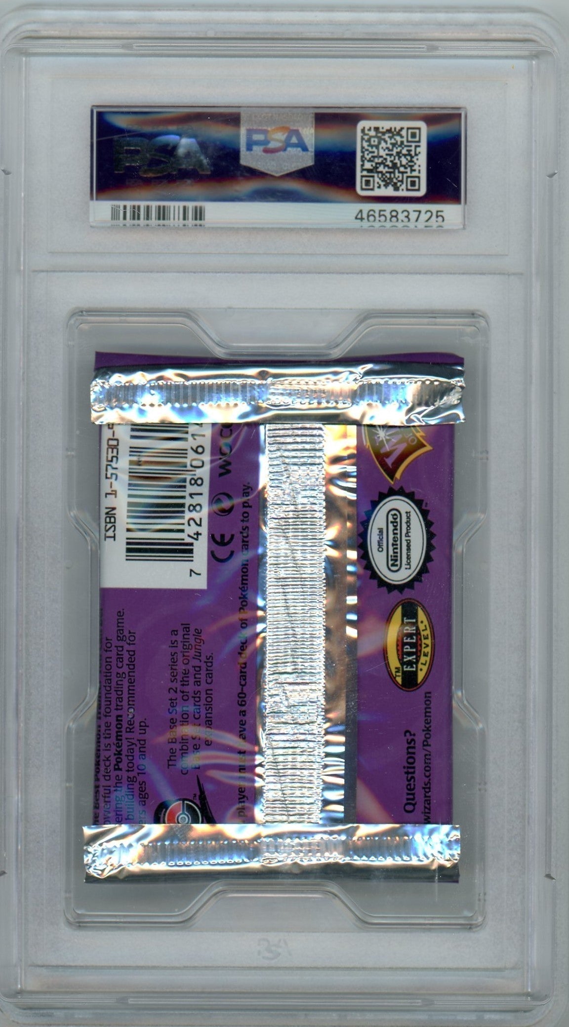 Summon Supply — Pokemon 2000 WOTC Base Set 2 Foil Pack Pidgeot PSA 10 – Official Pokemon TCG Product