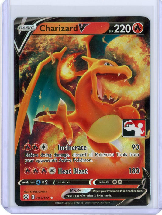 Summon Supply — Charizard 20202 Pokemon Brilliant Stars Prize Pack rare holo 017/172 – Official Pokemon TCG Product