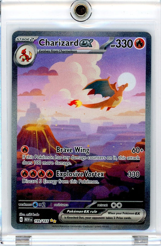 Summon Supply — Charizard ex Pokemon 151 Special Illustration Rare #199/165 – Official Pokemon TCG Product