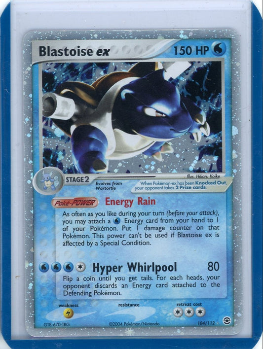 Summon Supply — Blastoise ex Pokemon Fire Red & Leaf Green Ultra-Rare #104/112 (MP-) – Official Pokemon TCG Product
