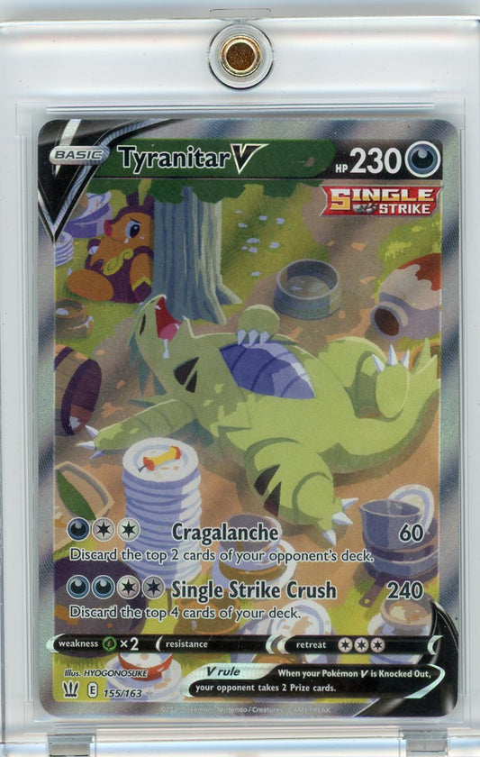 Summon Supply — Tyranitar V Pokemon Battle Styles Alternate Full-Art 155/163 – Official Pokemon TCG Product