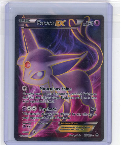 Summon Supply — Espeon EX Pokemon BREAKpoint Full-Art #117/122 – Official Pokemon TCG Product