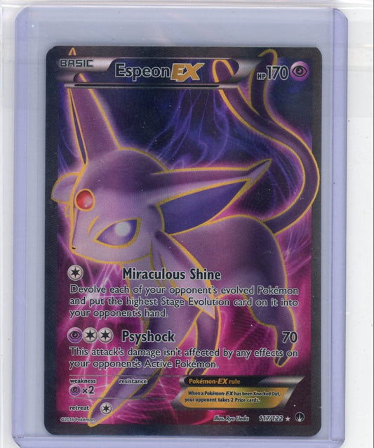 Summon Supply — Espeon EX Pokemon BREAKpoint Full-Art #117/122 – Official Pokemon TCG Product