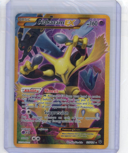 Summon Supply — Alakazam EX Pokemon Fates Collide Gold Secret-Rare #125/124 – Official Pokemon TCG Product