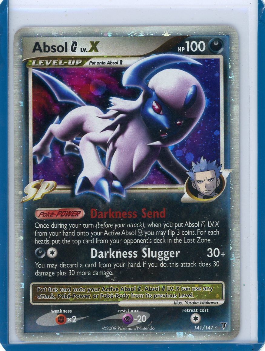Summon Supply — Absol G LV.X Pokemon Supreme Victors Ultra-Rare #141/147 – Official Pokemon TCG Product
