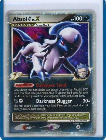 Summon Supply — Absol G LV.X Pokemon Supreme Victors Ultra-Rare #141/147 – Official Pokemon TCG Product