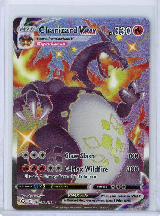 Summon Supply — Charizard Vmax Pokemon Shining Legends Ultra-Rare #SV107/SV122 – Official Pokemon TCG Product