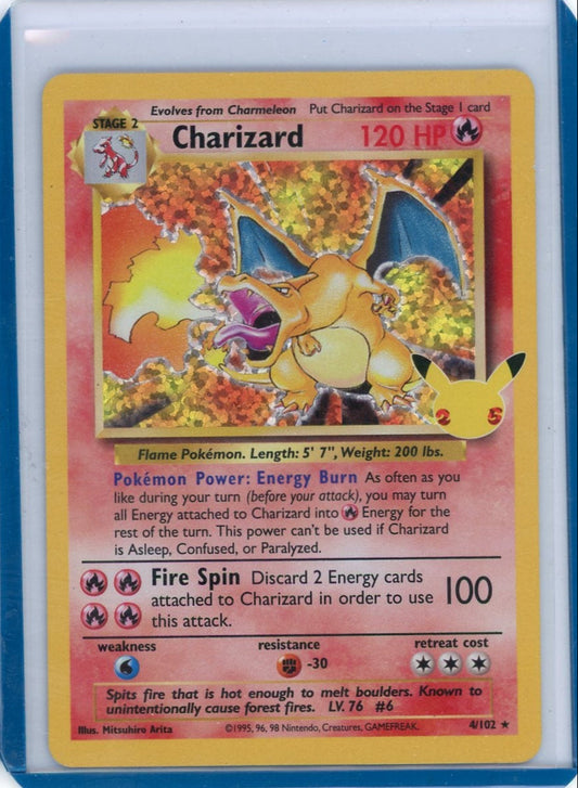 Summon Supply — Charizard Pokemon Celebrations Classic Collection #4/102 – Official Pokemon TCG Product