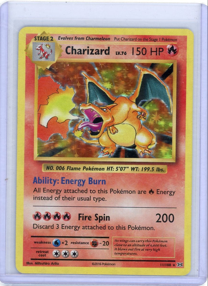 Summon Supply — Charizard Pokemon Evolutions Holo #11/108 – Official Pokemon TCG Product