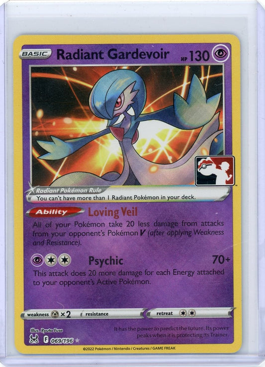 Summon Supply — Radiant Gardevoir Pokemon Lost Origin Prize Pack Series #069/196 – Official Pokemon TCG Product