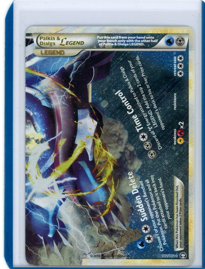 Summon Supply — Palkia & Dialga Legend Pokemon HGSS Triumphant #102/102 (Bottom) – Official Pokemon TCG Product