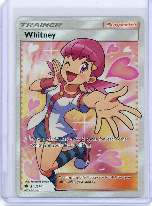 Summon Supply — Whitney Pokemon Lost Thunder Full-Art #214/214 – Official Pokemon TCG Product