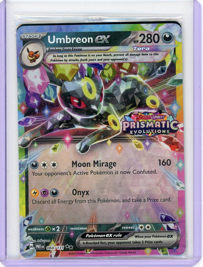 Summon Supply — Umbreon ex 2024 Pokemon Prismatic Evolutions Stamped Promo (sealed) – Official Pokemon TCG Product