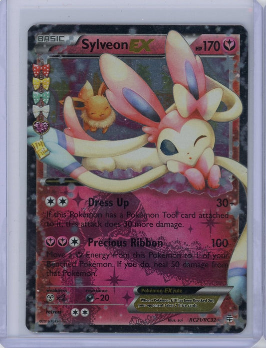 Summon Supply — Sylveon EX Pokemon XY Generations Radiant Collection #RC21/RC32 – Official Pokemon TCG Product