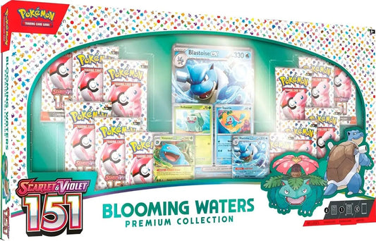 Summon Supply — 151 Blooming Waters Premium Collection – Official Pokemon TCG Product