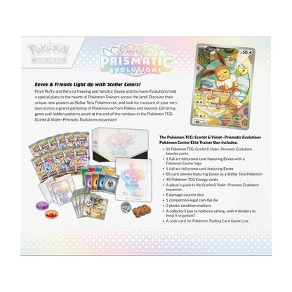 Summon Supply — Pokemon TCG Prismatic Evolutions - Elite Trainer Box – Complete Trainer Kit with Accessories