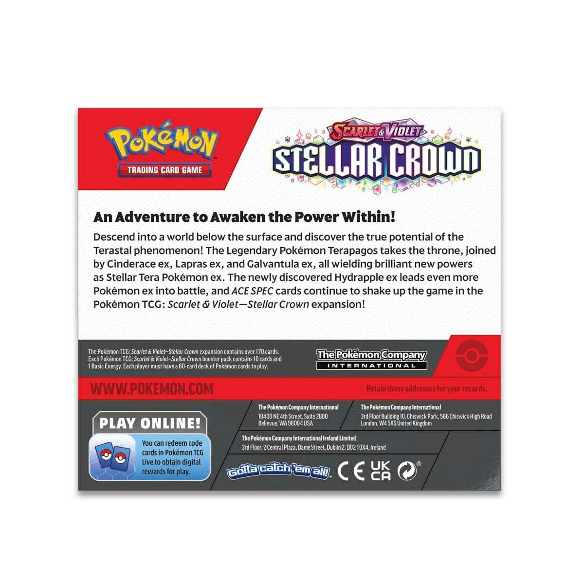 Summon Supply — Stellar Crown Booster Display Box – Official Pokemon TCG Product