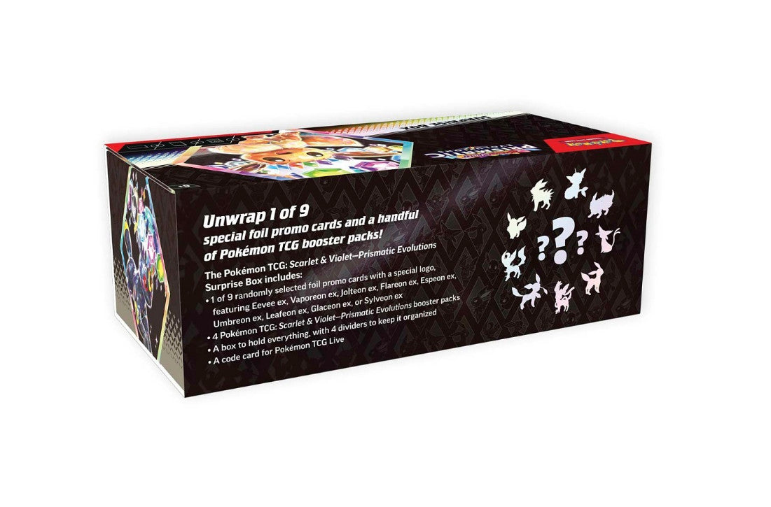 Summon Supply — Prismatic Evolutions Surprise Box – Official Pokemon TCG Product