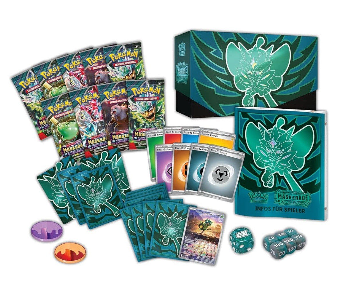 Summon Supply — Pokemon TCG Twilight Masquerade Elite Trainer Box – Complete Trainer Kit with Accessories