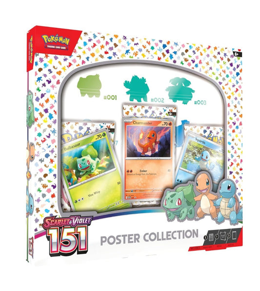 Summon Supply — 151 Poster Collection Box – Official Pokemon TCG Product