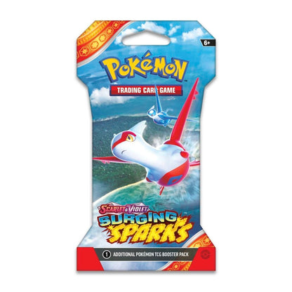 Summon Supply — Pokemon TCG Surging Sparks Sleeved - Booster Packs SET OF 4 – Authentic Japanese Pokemon Cards