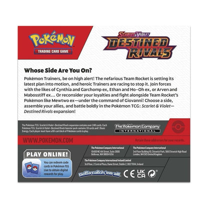 Summon Supply — Destined Rivals Booster Display Box – Official Pokemon TCG Product