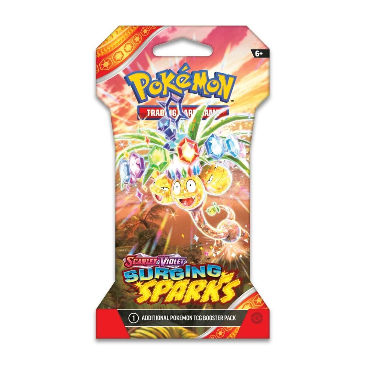Summon Supply — Pokemon TCG Surging Sparks Sleeved - Booster Packs SET OF 4 – Authentic Japanese Pokemon Cards