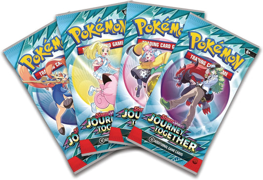 Summon Supply — Pokemon TCG Journey Together Booster Packs - SET OF 4 – Authentic Japanese Pokemon Cards