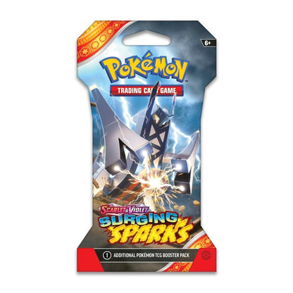 Summon Supply — Pokemon TCG Surging Sparks Sleeved - Booster Packs SET OF 4 – Authentic Japanese Pokemon Cards