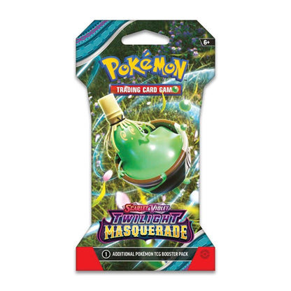 Summon Supply — Pokemon TCG Twilight Masquerade Sleeved - Booster Packs SET OF 4 – Authentic Japanese Pokemon Cards