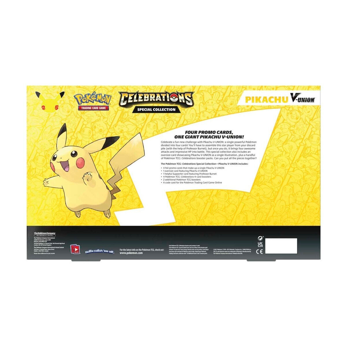 Summon Supply — Union Celebrations Special Collection Box 151 – Official Pokemon TCG Product